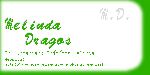 melinda dragos business card